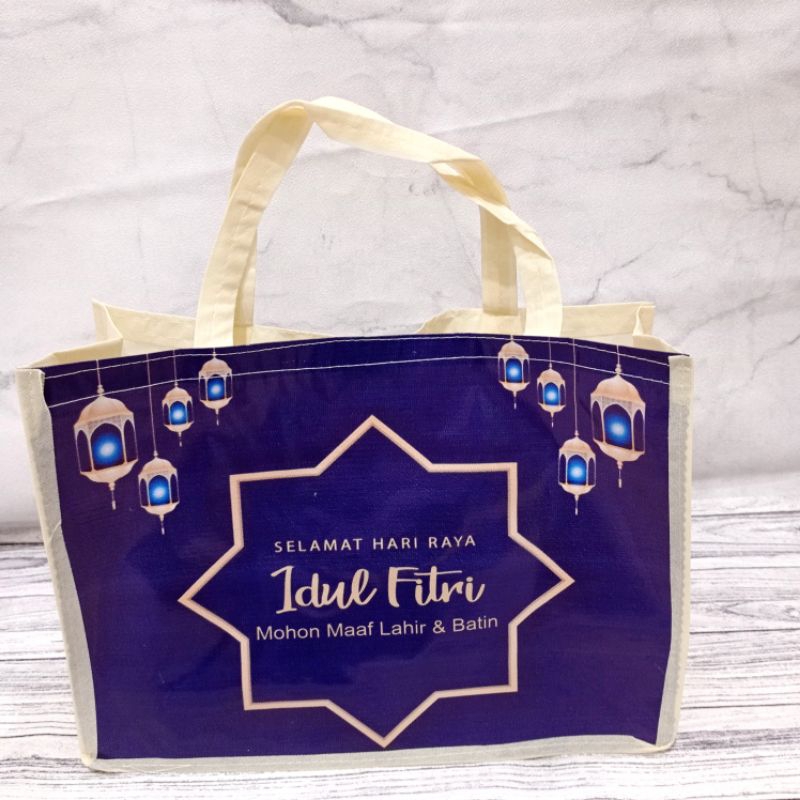 

Tas Parsel lebaran idul fitri Size XXL spunbond printing