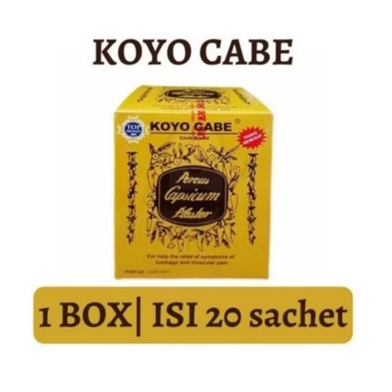 koyo cabe 1box isi 20sachet