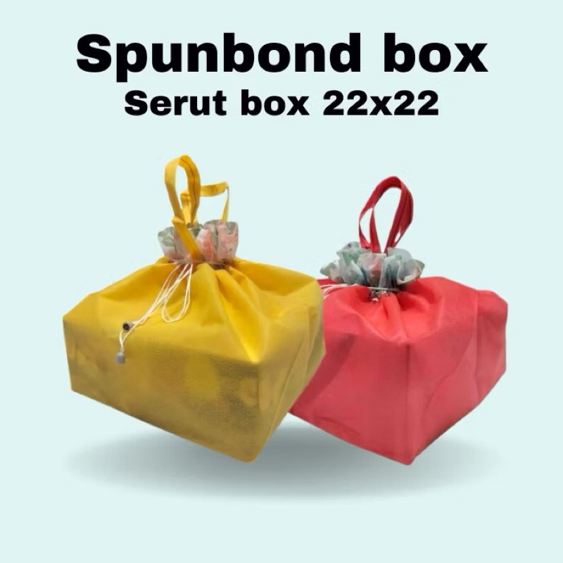 

Tas goodie bag tas hampers 22x22 redi hijau tas spound