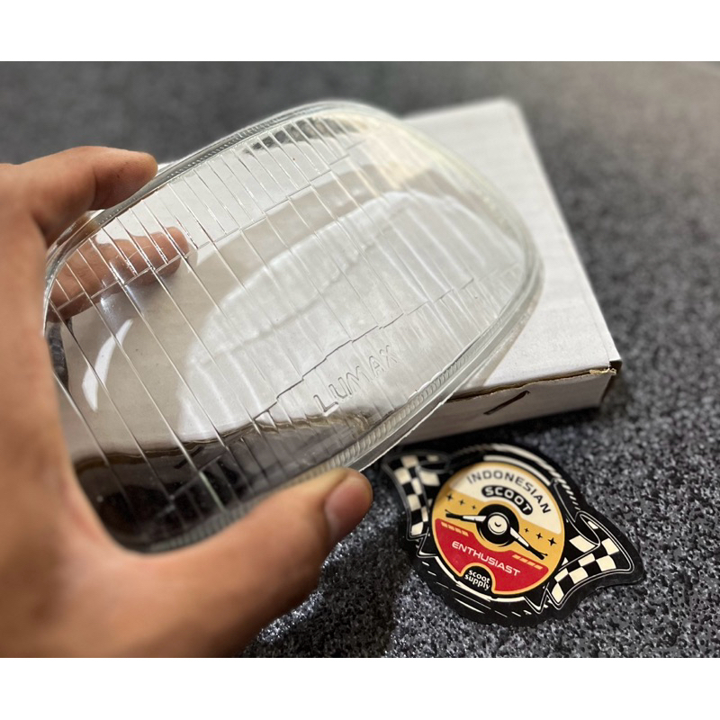 Mika Kaca Lampu Depan Vespa Super Sprint Bajaj Lumax