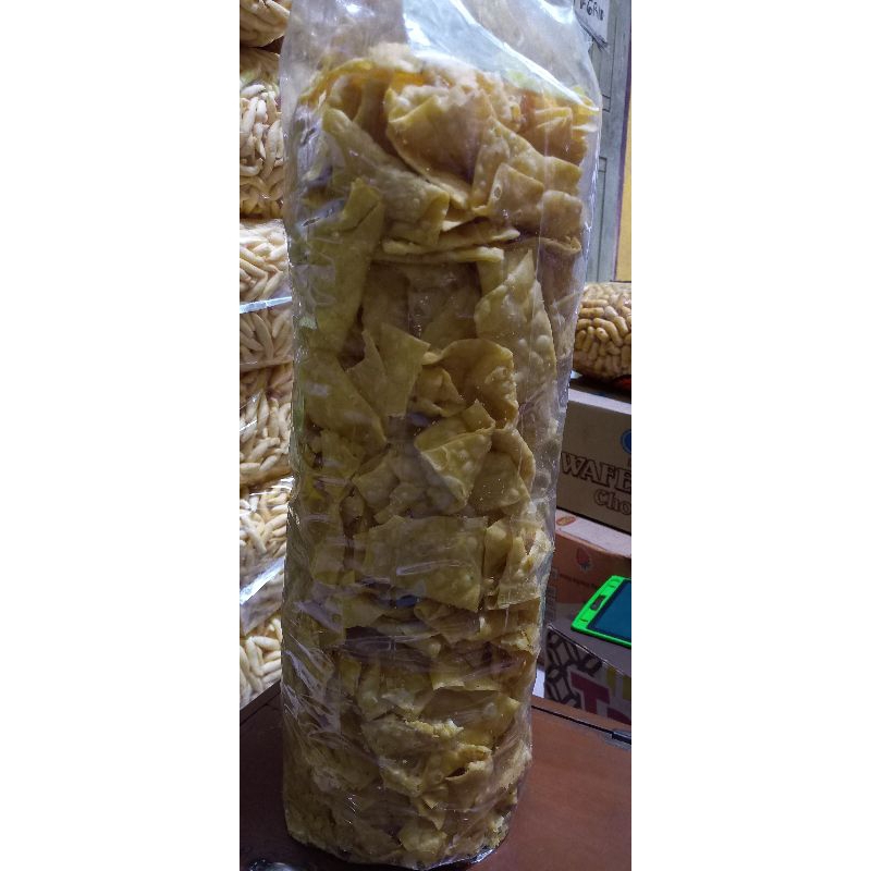 

Pangsit/ kue bawang 1.5 kg 1bal