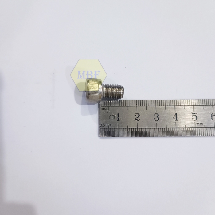 M8 x 12 Baut L Hex Head Socket Stainless 304 M8x12