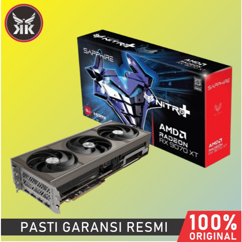 SAPPHIRE NITRO+ AMD RADEON RX 9070 XT GPU 16GB GDDR6
