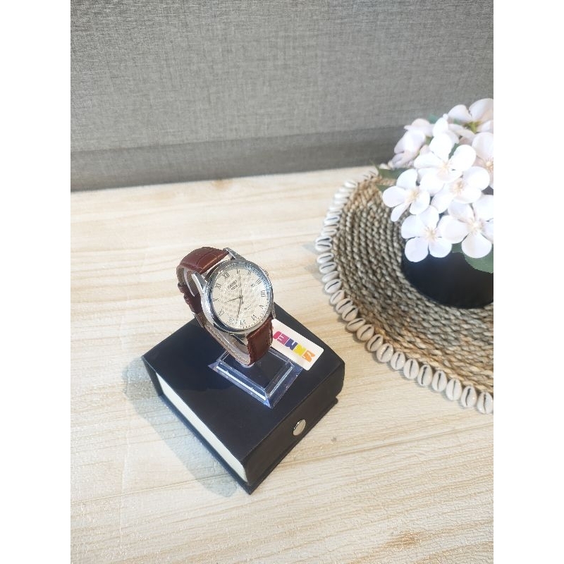 READY STOK JAM TANGAN PRIA SK-MEI ANALOG