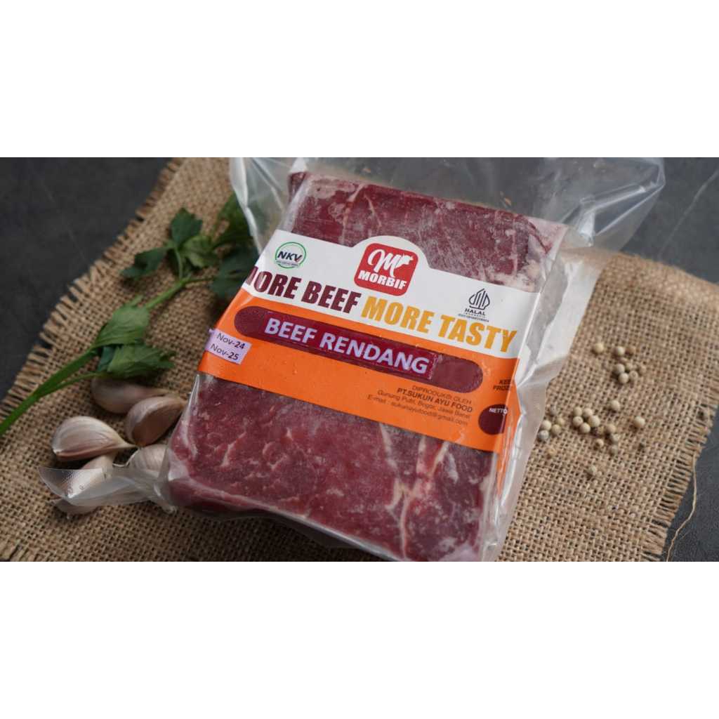 

AUS Rendang Special / Daging Sapi Rendang Spesial Premium 1kg HALAL