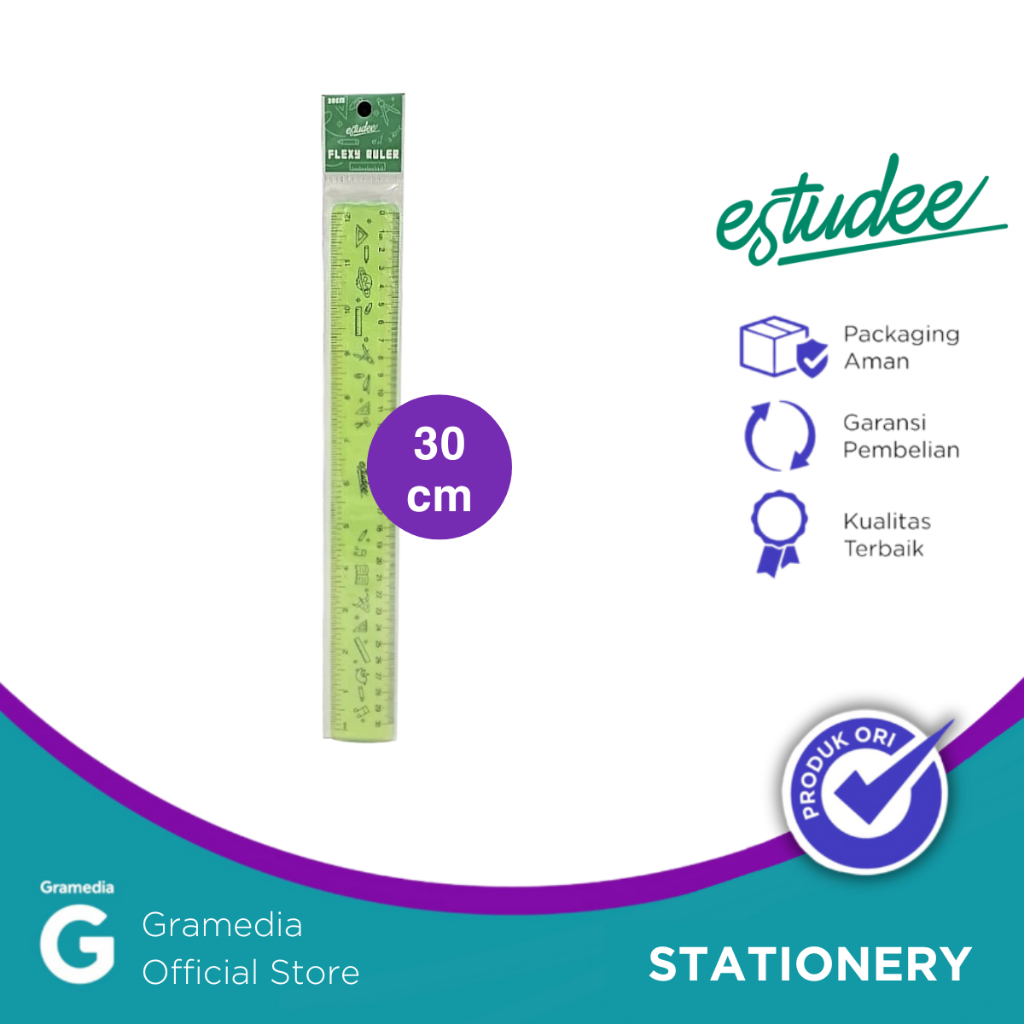 

Estudee Flexy Ruler 30 Cm