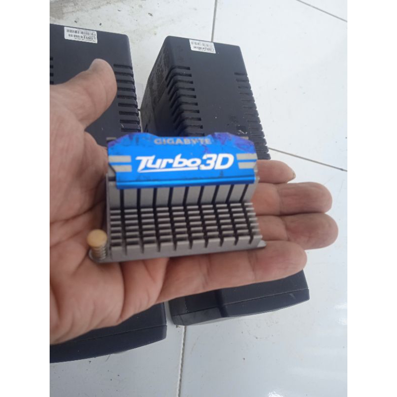 Pendingin atau Heatsink Mantab Alumunium heatsink Copotan Motherboard untuk LED Peltier dsb