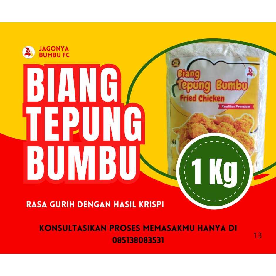 

Biang Tepung Bumbu Kue Rasa Gurih Dengan Hasil Krispi 1 Kg