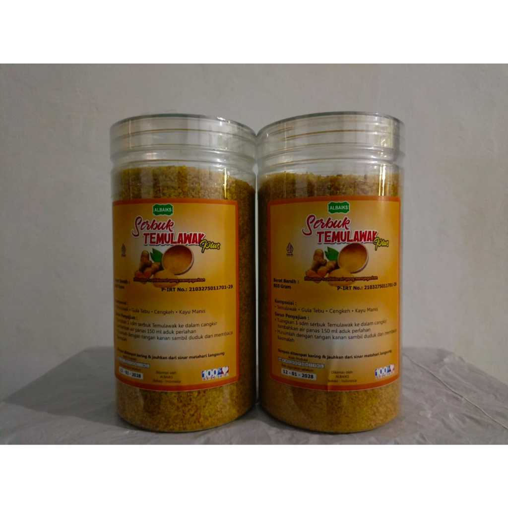 

Serbuk Temulawak Plus 800gr