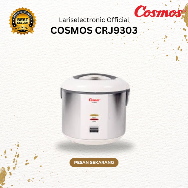 RICE COOKER COSMOS NON STICK CRJ9303 2LITER/CRJ-9303/CRJ 9303/CRJ-9303/RICE COOKER NONSTICK ORIGINAL