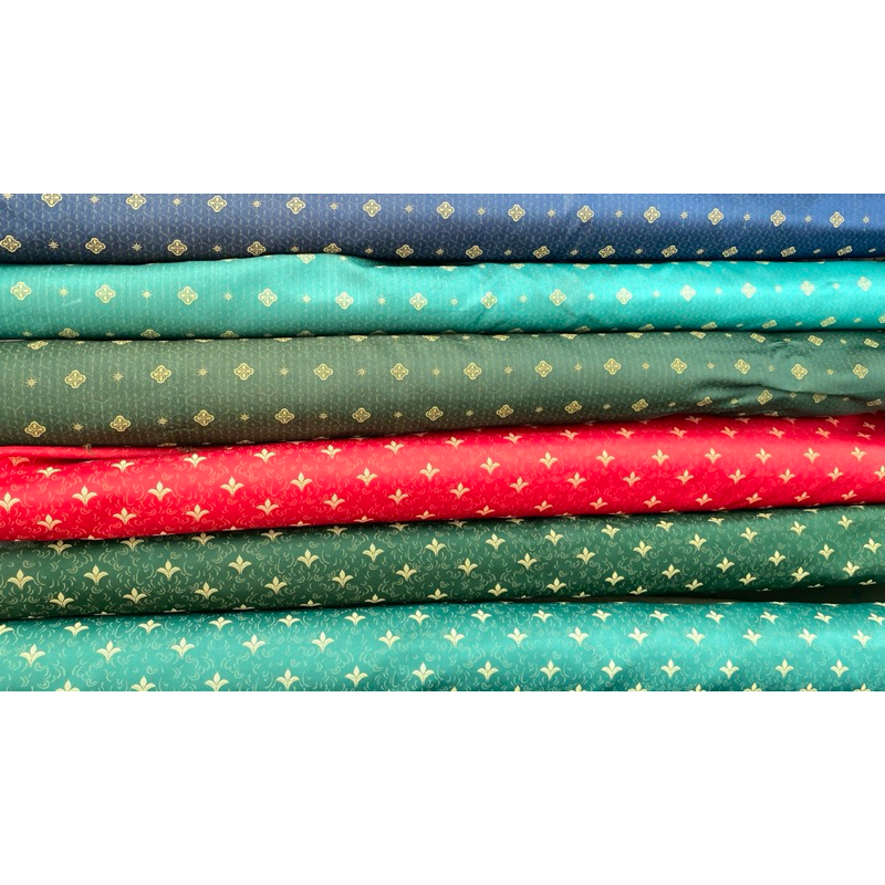 Kain Sofa Motif Retro / Kain Kursi Motif