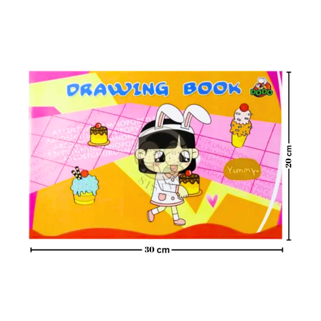 

[Whispers] Buku Gambar Dodo A4 / Buku Gambar by SIDU/ Drawing Book
