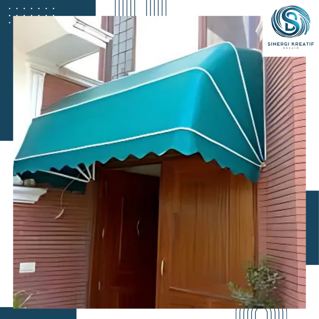 Atap kanopi lipat manual - Awning model baru untuk design rumah mewah