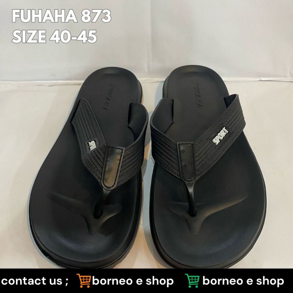 [BISA COD] FUHAHA 873 Sandal Jepit pria Dewasa Sandal Karet Laki Laki Dewasa Sandal Dewasa Tebaru