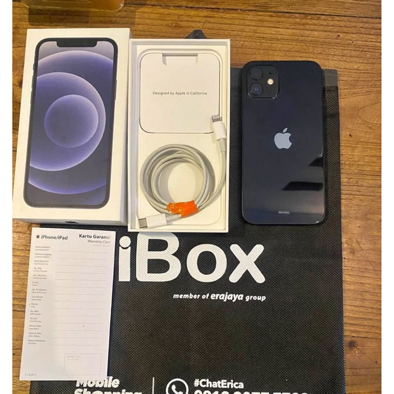 iphone 12 128gb resmi second