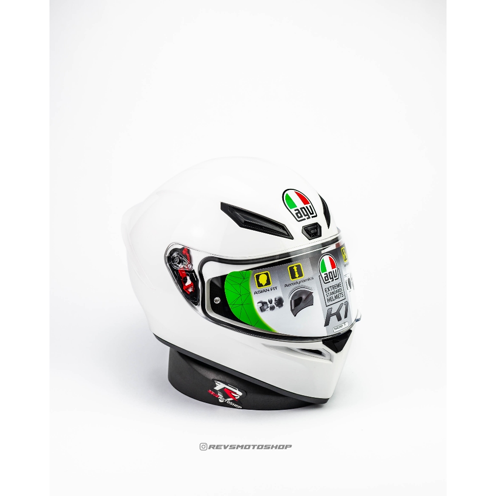HELM AGV K1 WHITE GLOSS