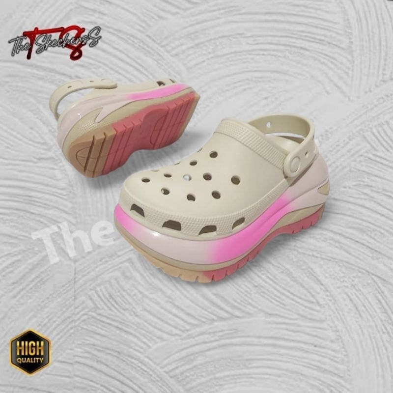 Crocs Mega Clog Motif / Mega Clog / Crocs wanita