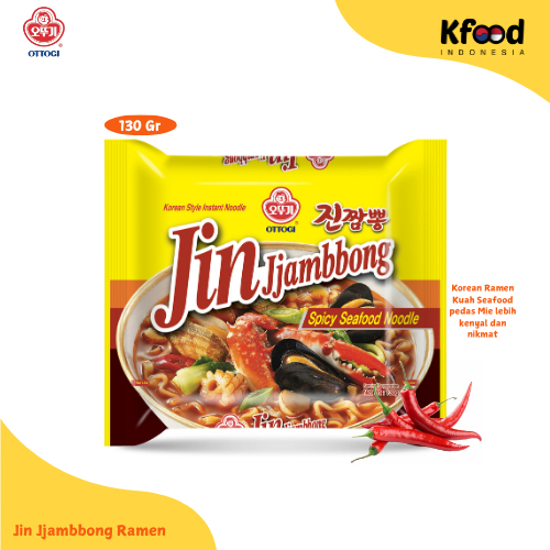 

Kfoodind - Ottogi Jin JJambbong / Jjampong - Ramen Seafood Korea