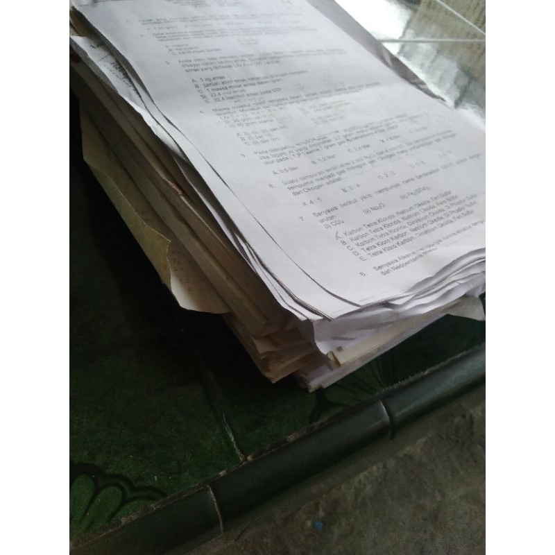 kertas bekas hvs campurburan bobot 2kilo
