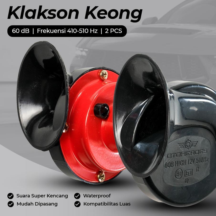 Type R Klakson Keong Mobil Air Horn 12V 60dB 2 PCS