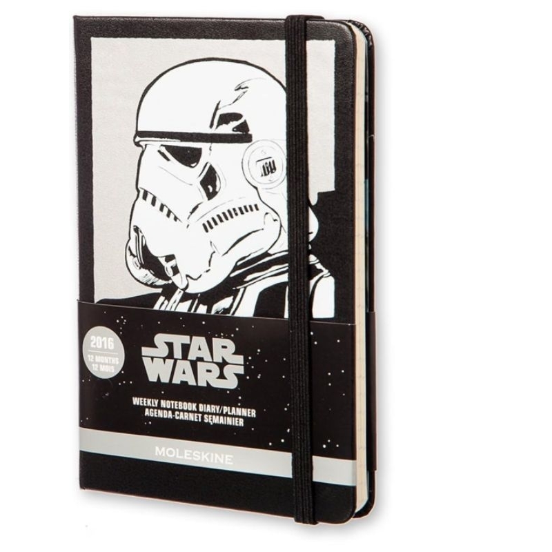 

Moleskine Star Wars Stormtrooper Weekly Notebook Diary / Planner 2016