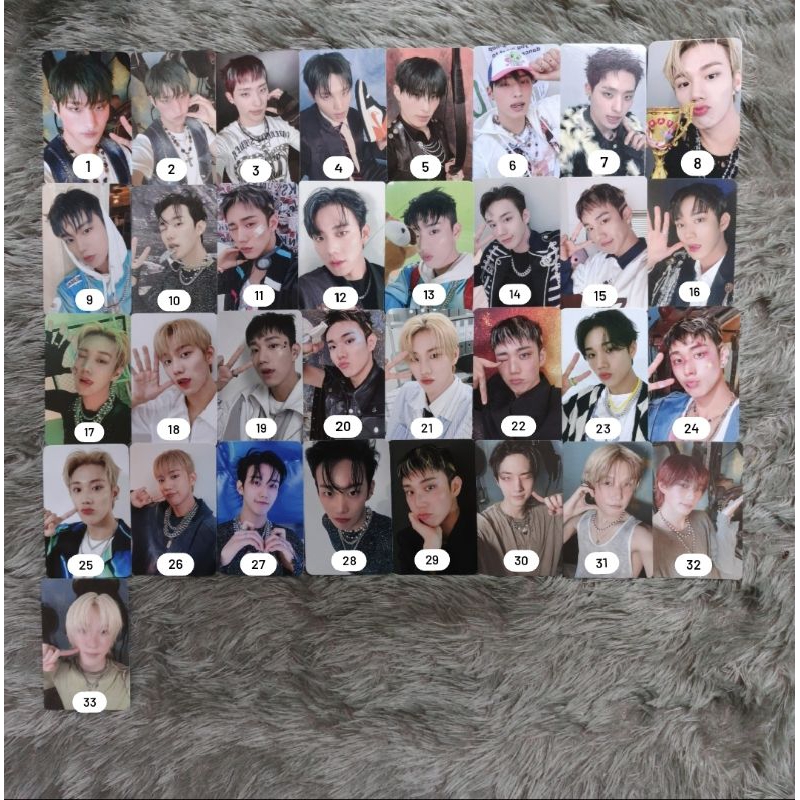 OFFICIAL PHOTOCARD P1 HARMONY INTAK KEEHO