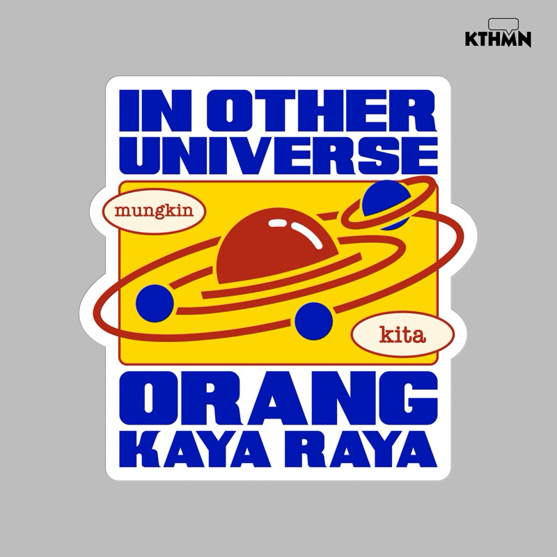 

In Other Universe - Vinyl Sticker | SS - 155