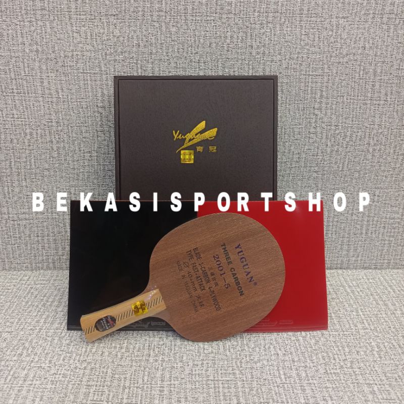 BAT/BED KAYU YUGUAN 2001-5 THREE CARBON ORIGINAL FULLSET