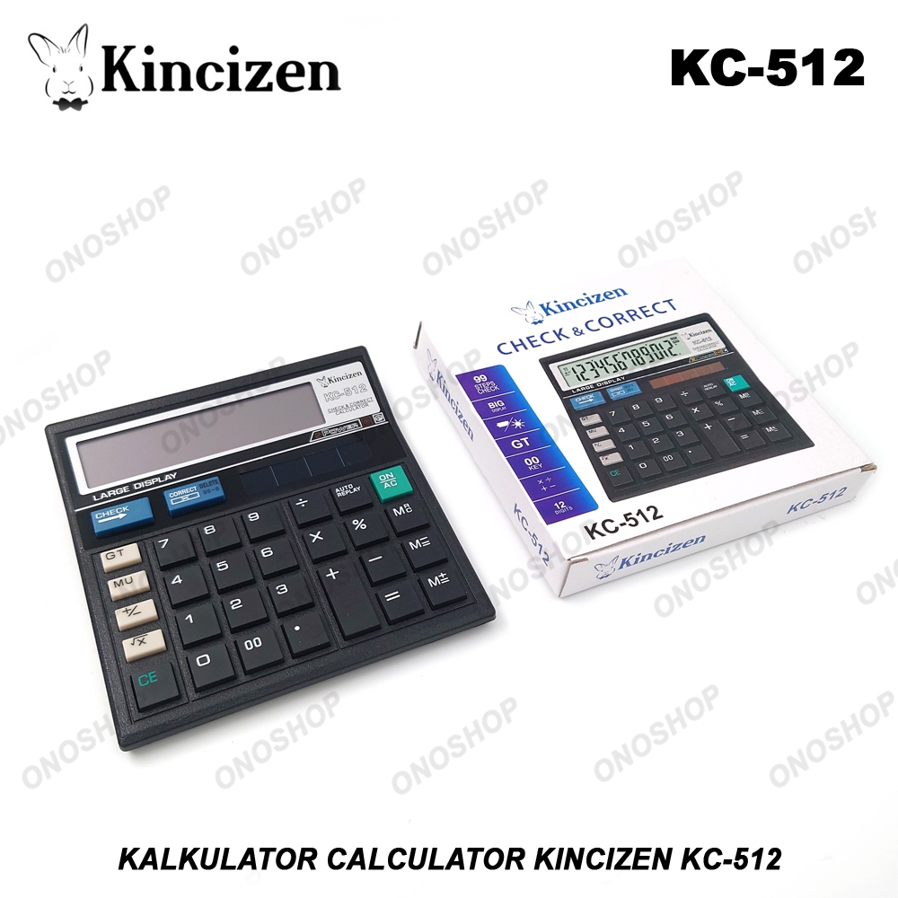 

Kalkulator Calculator Kincizen KC-512