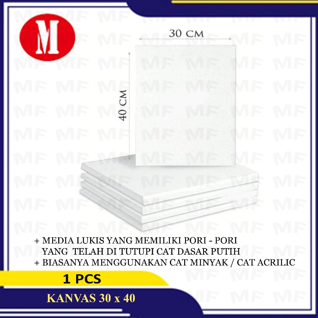 

Kanvas Lukis 30cmX40cm