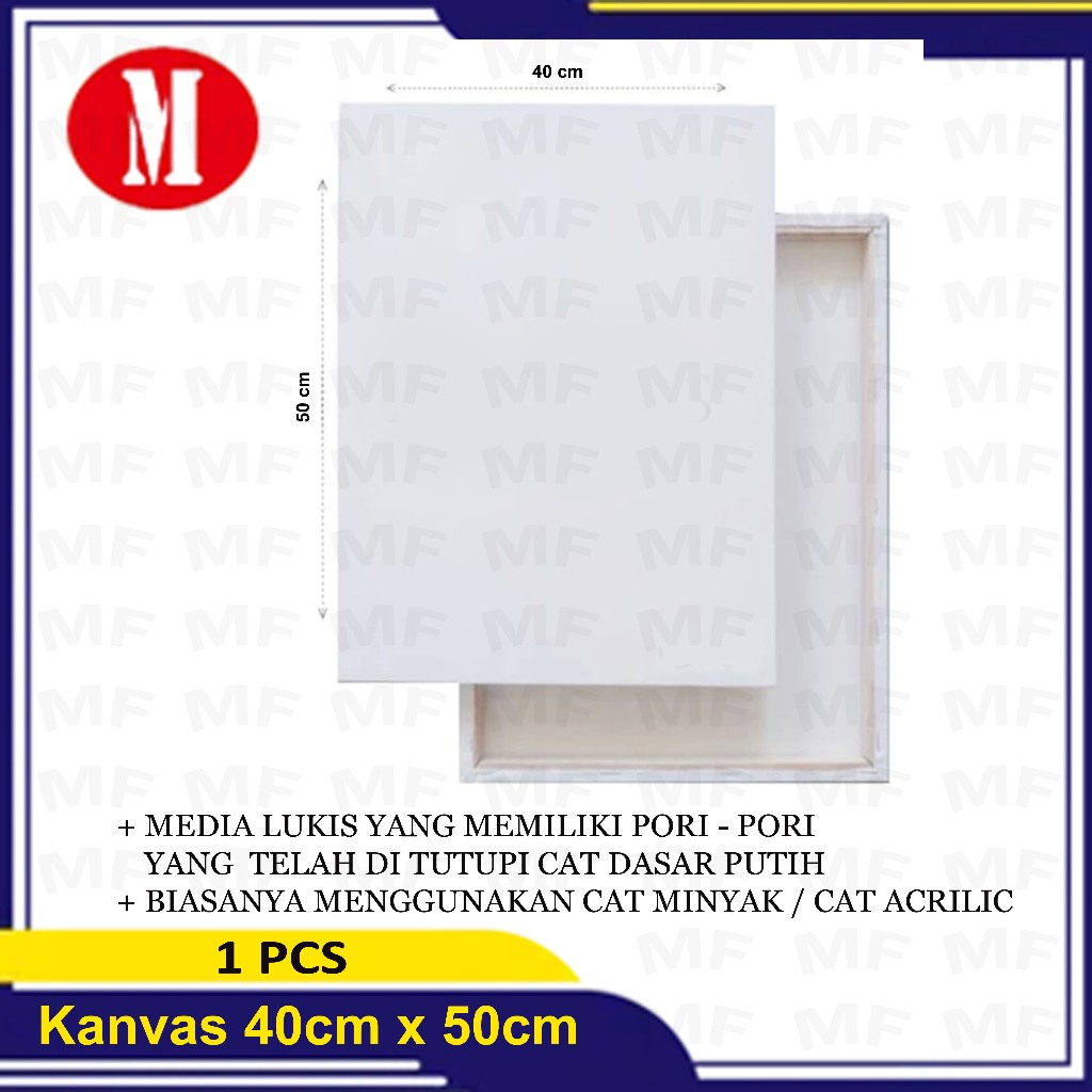 

Kanvas Lukis Ukuran 40cm x50cm