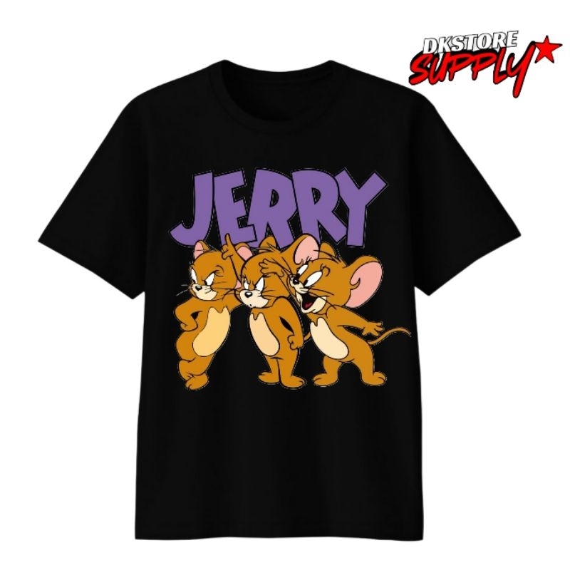 DKSTORE - JERRY TEES - BAJU Tom&jerry - kaos tom and jerry