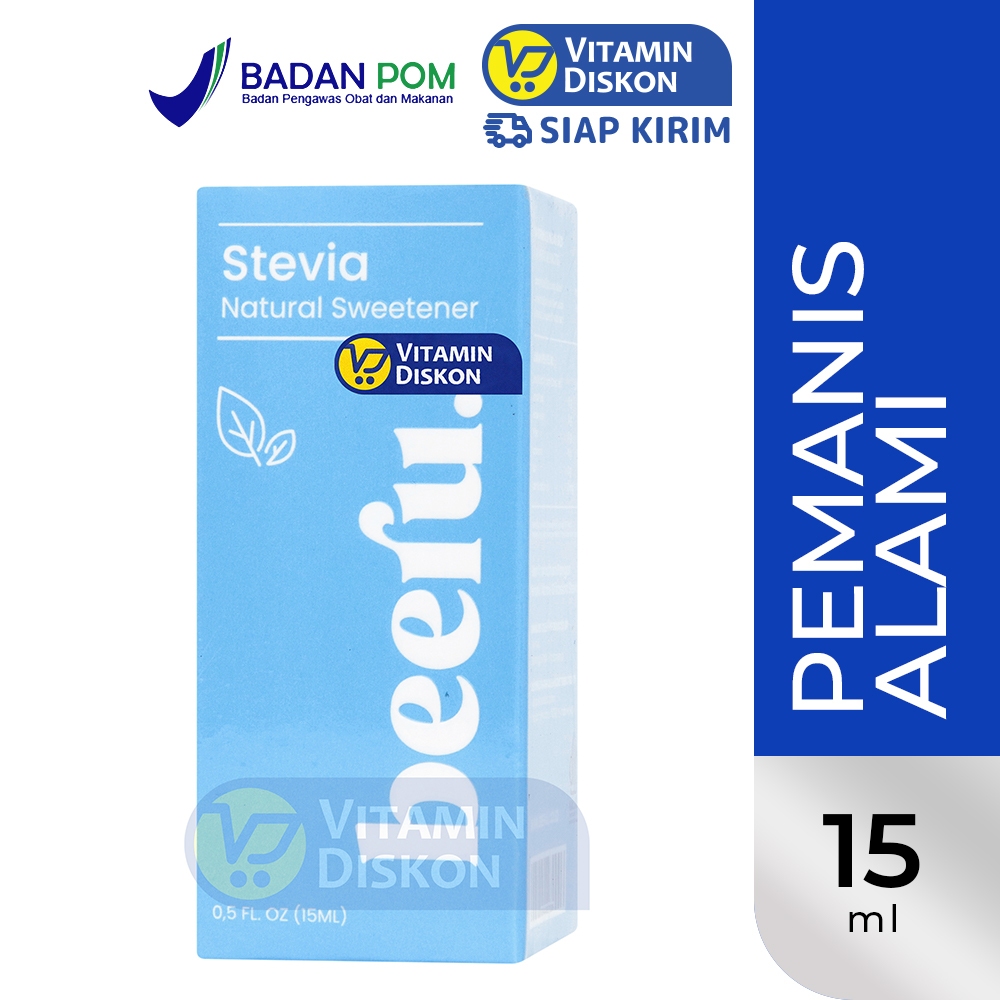 

BEERU STEVIA NATURAL SWEETENER | Pemanis Alami, Pengganti Gula, 0 kalori, Daun Stevia