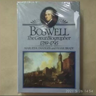 Buku Import BOSWELL - The Great Biographer 1789 - 1795