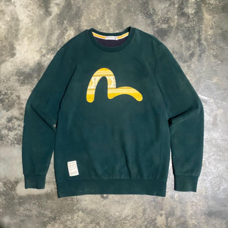 crewneck evisu second