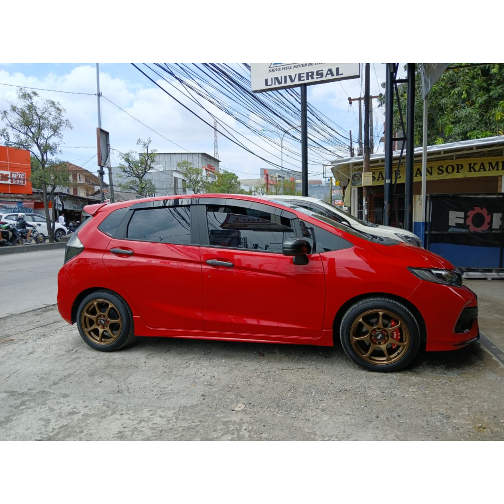 PAKET VELG PLUS BAN ACCELERA 195 55 R16 UNTUK MOBIL JAZZ USE VELG HSR SEBUNSUTA RING 16