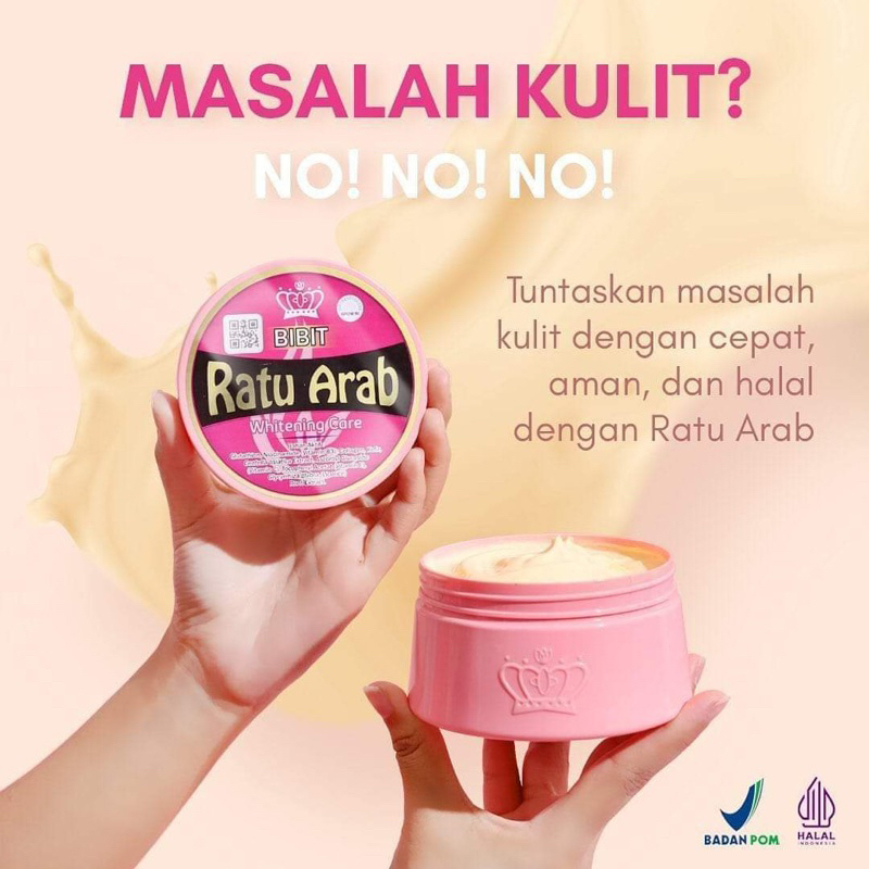 (KEMASAN BARU) Bibit Ratu Arab Whitening Body Lotion Whitening Care 250 Gram - Lotion Membantu Mence