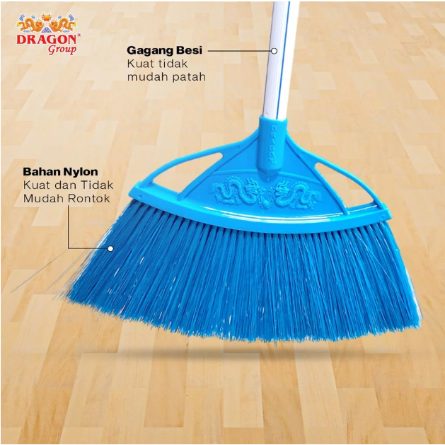 Sapu Dragon Sakura - Sapu Plastik Lebar - Sapu Rumah - Sapu Plastik - Sapu Dragon