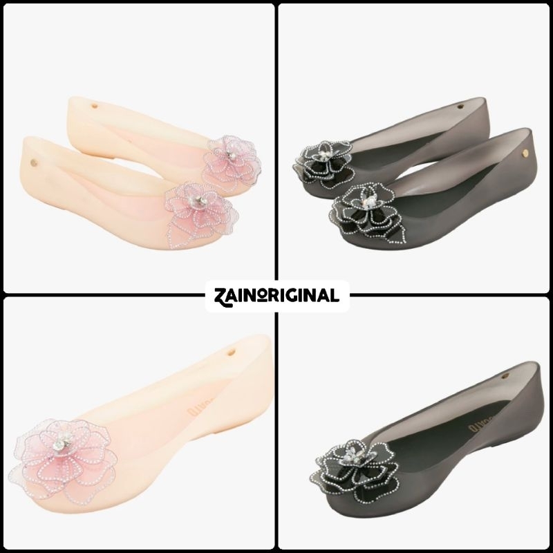 ORIGINAL STACCATO JEY03-005 TRANSPARANT JELLY FLATS WANITA
