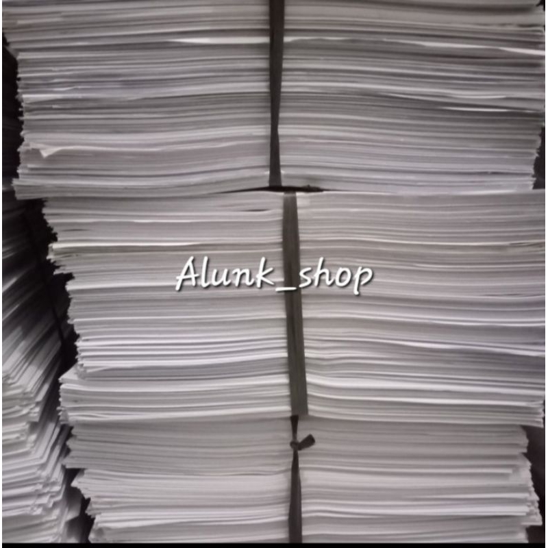 

Kertas Seken A4 10kg Polos Sebelah Bersih RB9
