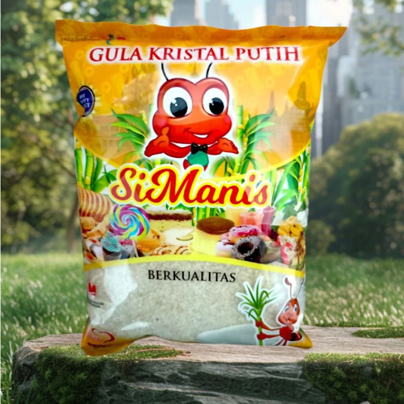 

Gulaku SiManis Gula Kristal Putih Kemasan 900gr