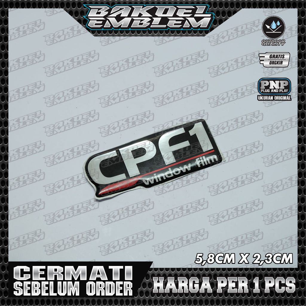 EMBLEM KACA FILM CPF1, KACA FILM CPF1