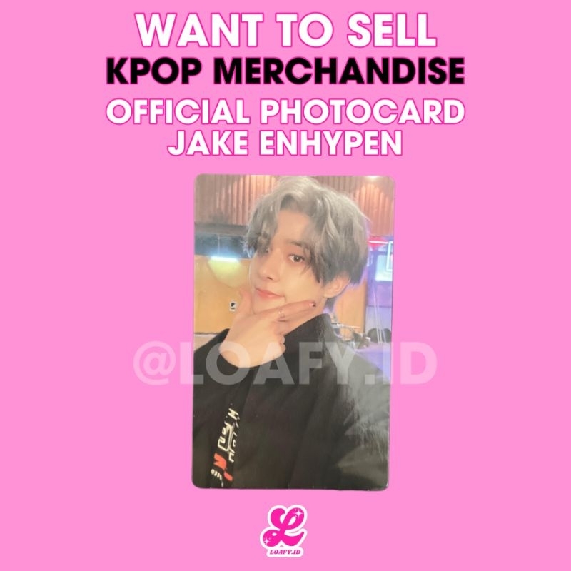 [OFFICIAL] PHOTOCARD ENHYPEN JAKE MANIFESTO DAY 1 (2)