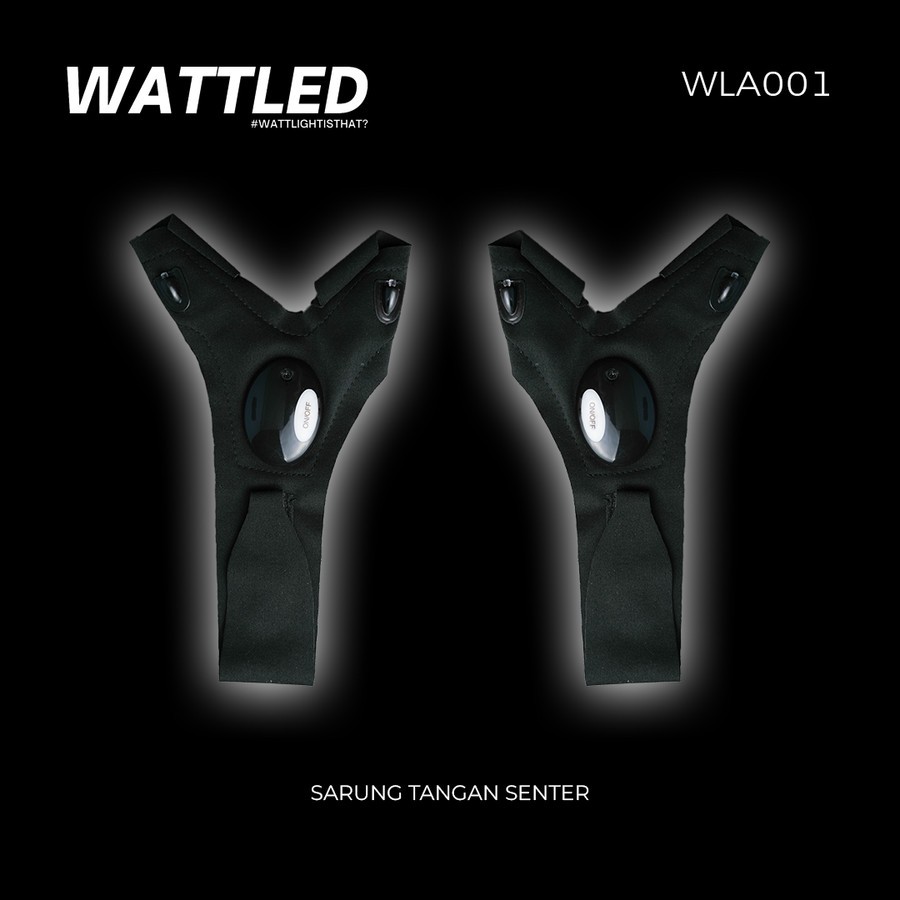 Sarung Tangan Jari Lampu SenterLED Jari Glove Finger Flashlight