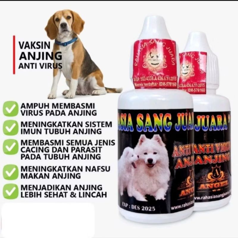 Vaksin Anti Virus Anjing 30ml