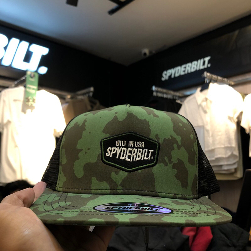 Topi Snapback Trucker Spyderbilt original