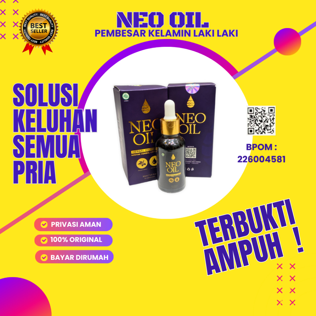 NEO OIL HERBAL oba pembesar kelamin laki laki minyak pembesar alat kelamin pria HERBAL OIL pembesar 