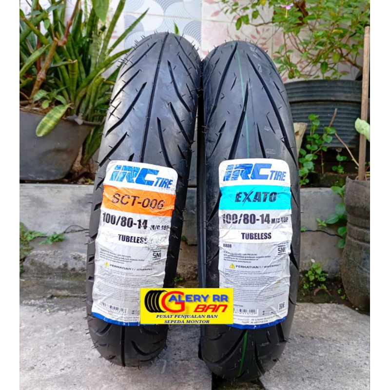 Ban Matic Tubeless Irc 100/80-14 ban irc sct-006 100/80-14 ban irc exato 100/80-14 ban metic 100/80-