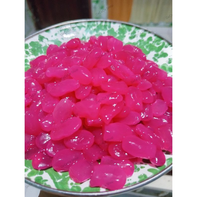 

Manisan Kolang Kaling | Kolang Kaling Anggur (Kecil) | DeCeCe Shop