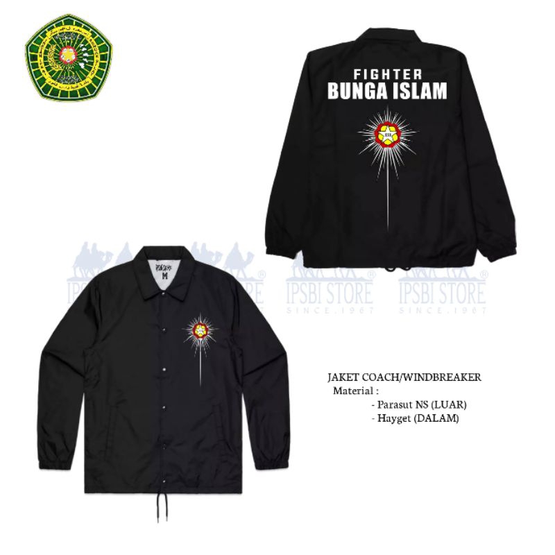 IPSBI STORE | JAKET COACH BUNGA ISLAM 131 TERBARU v12.8
